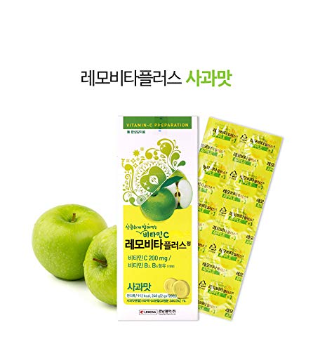 LemoVita C Plus Chewable Tablet Apple Flavor #120(1 Box) – LifeIRL