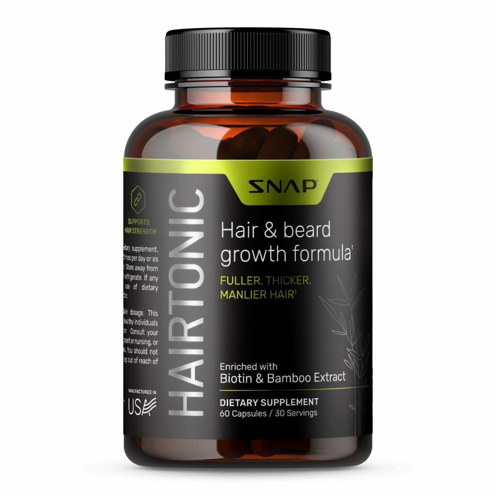 Hair Growth Supplement for Men – Hair, Skin and Nail Vitamin + Biotin ...