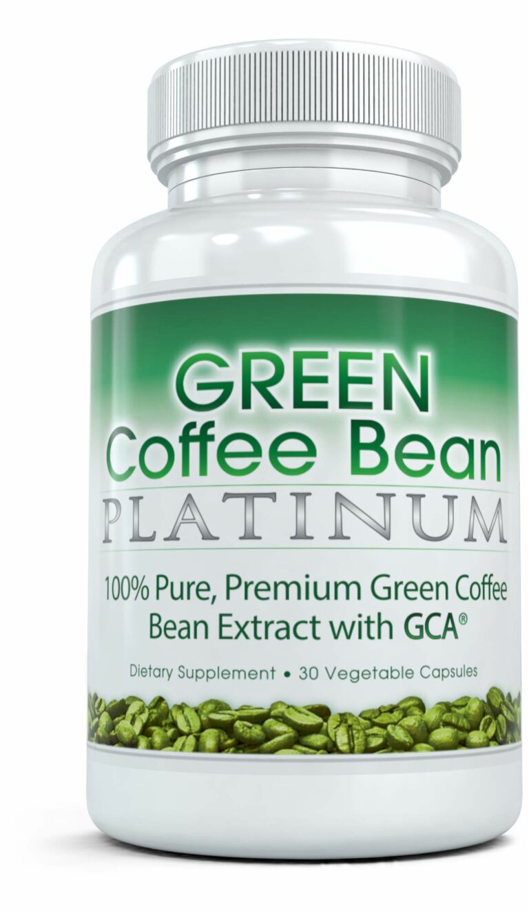 Green Coffee Bean Platinum Most Powerful Fat Burner for