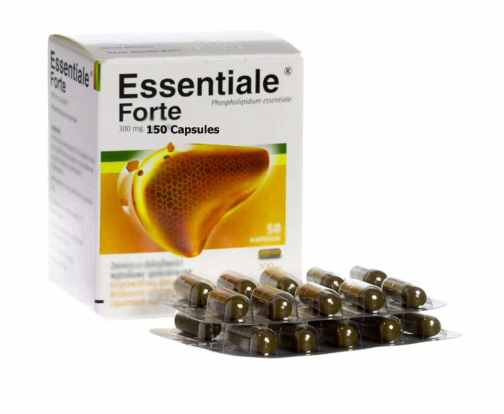 ESSENTIALE Forte 300mg 150 Capsules. Made in France/Poland by Sanofi ...