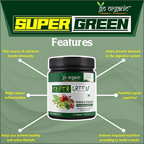 Go Organic Super Green Powder Supergreens Powder Lifeirl 7389