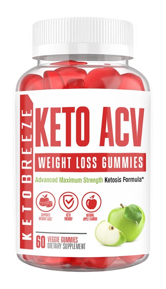 nutradash Keto Breeze Gummies – Keto Breeze ACV Gummies (60 Gummies – 1 ...