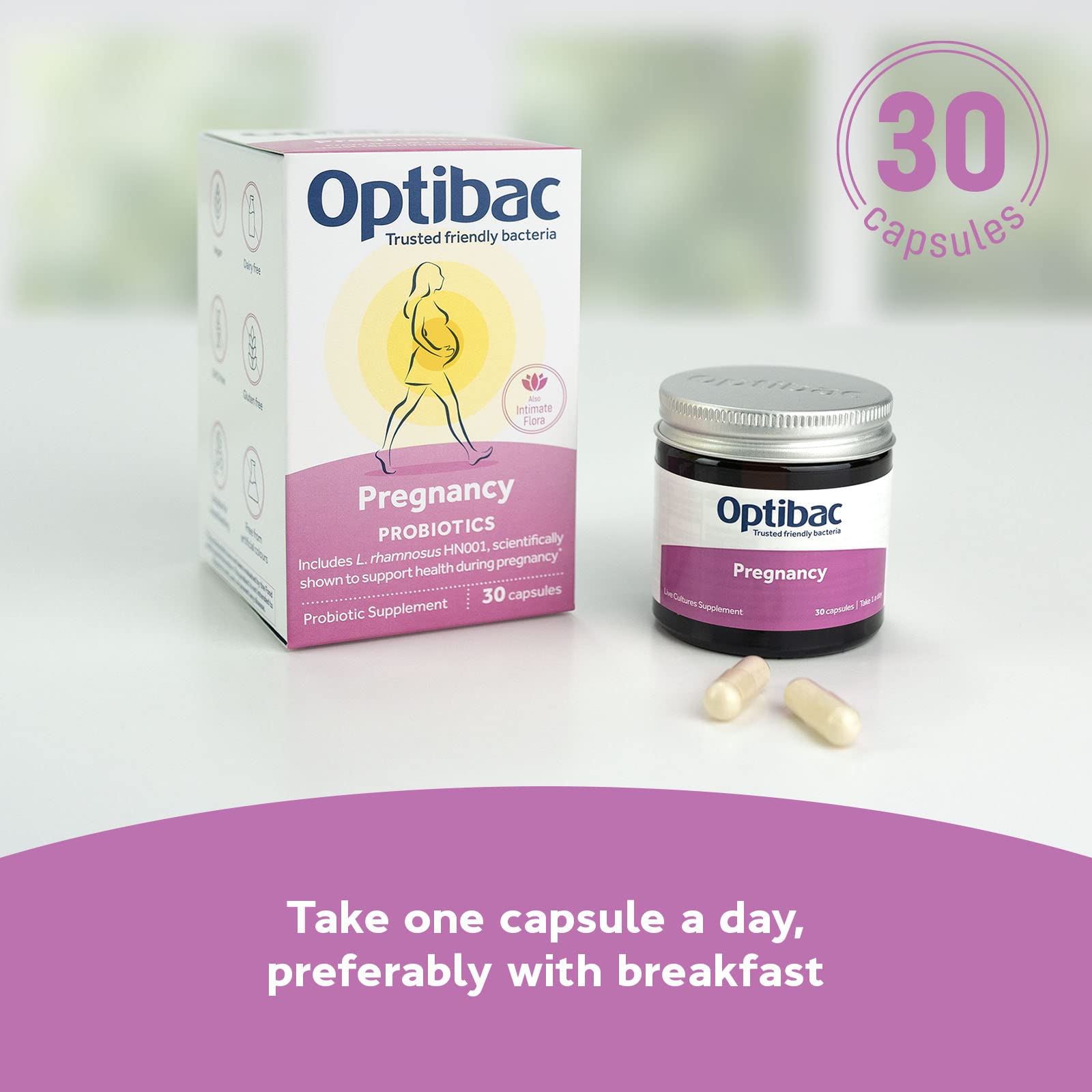 Optibac Probiotics Pregnancy – Vegan Probiotic For Pregnant